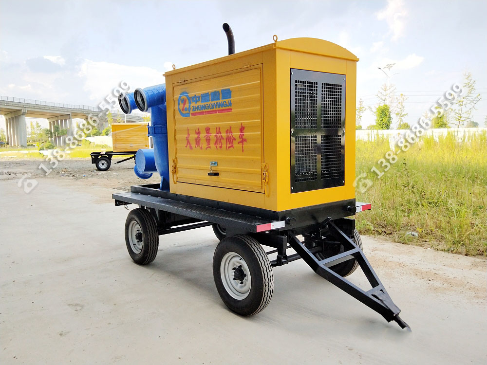 大流量節能拖掛式防洪搶險泵站【1000m3/h】